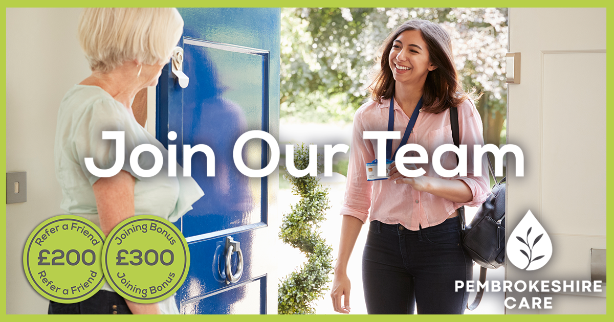 Job Vacancies for Carers in Pembrokeshire Pembrokeshire Care